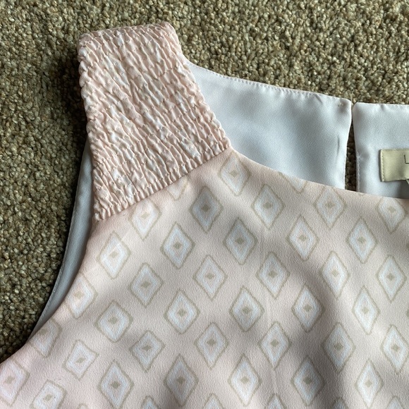 EUC Womens Loft Dress Size MP in pale pink color, sleeveless - Picture 3 of 8